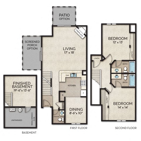 camden place apartments floor plan cth3